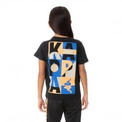 Kappa US Kids Authentic Molongio T-Shirt - Black