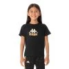 Kappa US Kids Authentic Molongio T-Shirt - Black