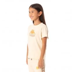 Kappa US Kids Authentic Molongio T-Shirt - Beige