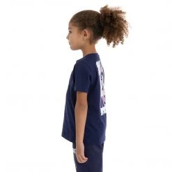 Kappa US Kids Authentic Molongio T-Shirt - Navy Violet