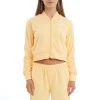 Kappa US 222 Banda Ponce Track Jacket - Light Yellow White