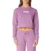 Kappa US Authentic Ambilobe Sweatshirt - Violet Lavender White Women