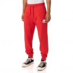 Kappa US Authentic Gothenburg Sweatpants - Red Men