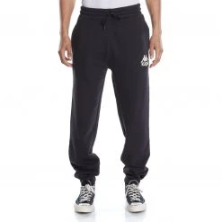 Kappa US Authentic Gothenburg Sweatpants - Black Smoke Sand