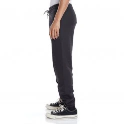 Kappa US Authentic Gothenburg Sweatpants - Black Smoke Sand