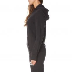 Kappa US Authentic Ambenja Hoodie - Black Smoke Women