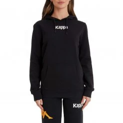 Kappa US Women Authentic Ambenja Hoodie - Black Smoke