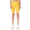Kappa US 222 Banda Dicles 2 Bike Shorts - Yellow Light Blue Women