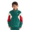 Kappa US Kids Logo Tape Axel Jacket - Dark Green