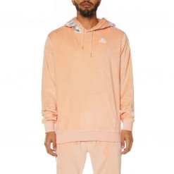 Kappa US 222 Banda Loredo 2 Hoodie - Peach Men