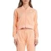 Kappa US Women 222 Banda Asber 2 Cropped Jacket - Peach