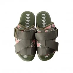 Kappa US Footwear Authentic Taisy 1 Slides - Green Olive Pink 8 Kappa US Footwear Authentic Taisy 1 Slides - Green Olive Pink