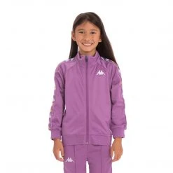Kappa US Kids 222 Banda Annistonin Track Jacket - Violet Lavender