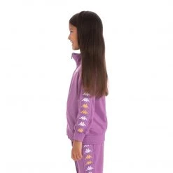 Kappa US Kids 222 Banda Annistonin Track Jacket - Violet Lavender