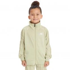 Kappa US Kids 222 Banda Annistonin Track Jacket - Green Sage
