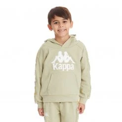 Kappa US Kids 222 Banda Hurtadon Hoodie - Green Sage