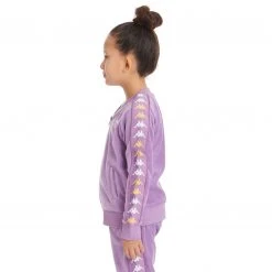 Kappa US Kids 222 Banda Benettin Track Jacket - Violet Lavender