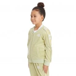 Kappa US Kids 222 Banda Benettin Track Jacket - Green Sage