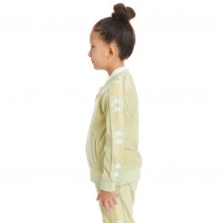 Kappa US Kids 222 Banda Benettin Track Jacket - Green Sage