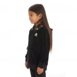 Kappa US Kids 222 Banda Loredo Hoodie - Black Smoke
