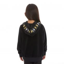 Kappa US Kids 222 Banda Loredo Hoodie - Black Smoke