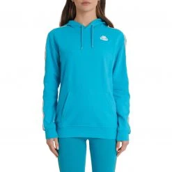 Kappa US 222 Banda Budy 4 Hoodie - Dark Aqua Women
