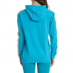 Kappa US 222 Banda Budy 4 Hoodie - Dark Aqua Women 9 Kappa US 222 Banda Budy 4 Hoodie - Dark Aqua Women