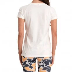 Kappa US Authentic Pinkar T-Shirt - White Light Orange