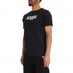 Kappa US Authentic Jpn Vecc T-Shirt - Black Smoke