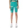 Kappa US Authentic Graphik Teresa Bike Shorts - Teal Women