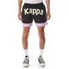 Kappa US 222 Banda Calabash 3 Shorts - Black Smoke Violet