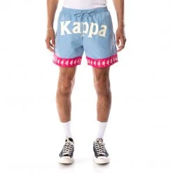Kappa US 222 Banda Calabash 3 Shorts - Light Blue Pink