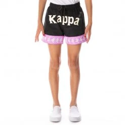 Kappa US Kids 222 Banda Calabash 3 Shorts - Black Smoke Violet