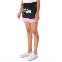 Kappa US Kids 222 Banda Calabash 3 Shorts - Black Smoke Violet