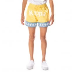 Kappa US Kids 222 Banda Calabash 3 Shorts - Yellow Light Blue