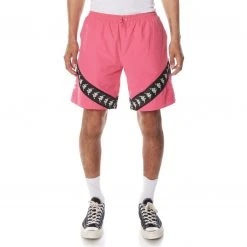 Kappa US 222 Banda Vircular Shorts - Pink Black
