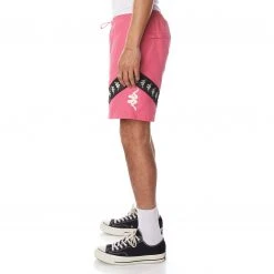 Kappa US 222 Banda Vircular Shorts - Pink Black