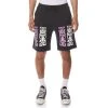 Kappa US Authentic Graphik Tristano Shorts - Black Smoke Violet
