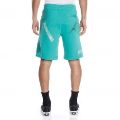 Kappa US Authentic Graphik Tren Shorts - Teal Men