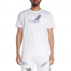 Kappa US Authentic Graphik Tino T-Shirt - White