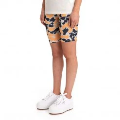 Kappa US Authentic Passion Bike Shorts - Black Smoke Light Orange