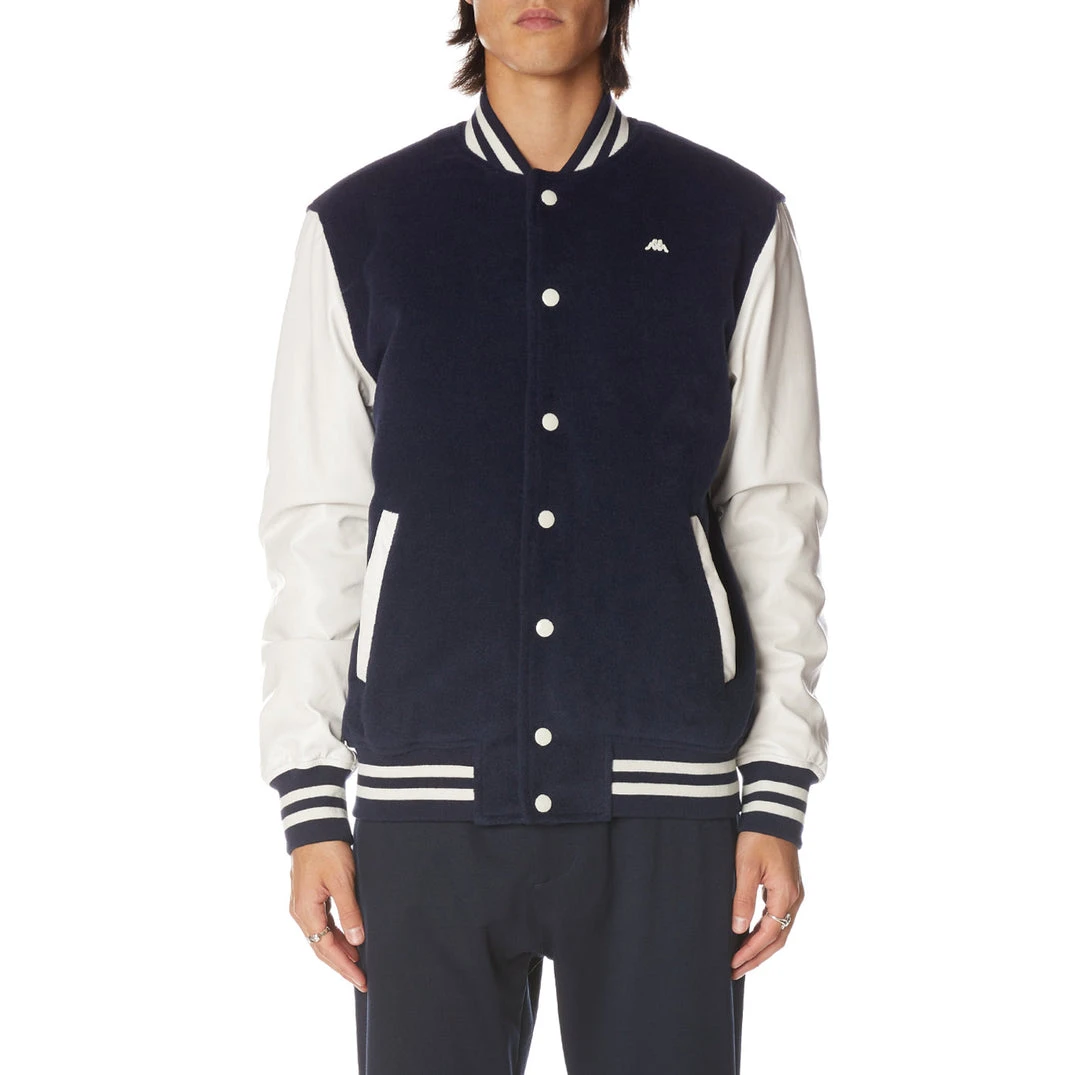 Kappa US Robe Giovani Andor Varsity Jacket - Navy 3 Kappa US Robe Giovani Andor Varsity Jacket - Navy