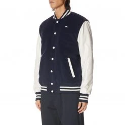 Kappa US Robe Giovani Andor Varsity Jacket - Navy