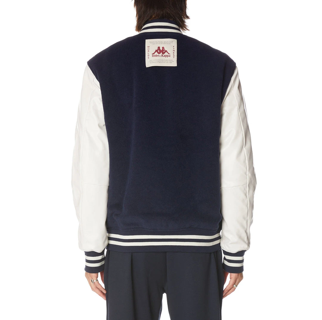 Kappa US Robe Giovani Andor Varsity Jacket - Navy 6 Kappa US Robe Giovani Andor Varsity Jacket - Navy