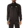 Kappa US 222 Banda Flippers Firmio Track Jacket - Black Smoke Men