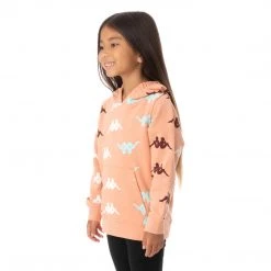Kappa US Kids Authentic Sneek Hoodie - Pink Coral