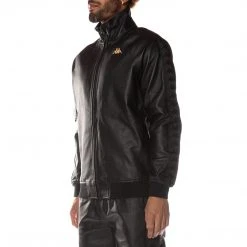 Kappa US Men 222 Banda Annistonel Track Jacket - Black