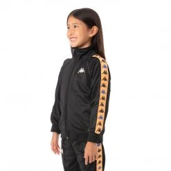 Kappa US Kids 222 Banda Dullo Track Jacket - Black