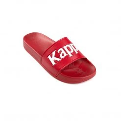 Kappa US 222 Banda Adam 9 Slides - Red White