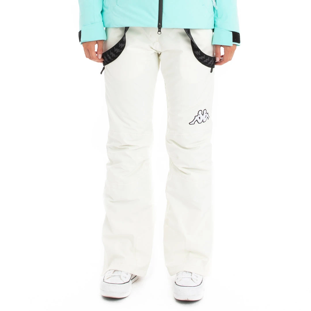 Kappa US 6Cento 634 Ski Pants - White Women 3 Kappa US 6Cento 634 Ski Pants - White Women
